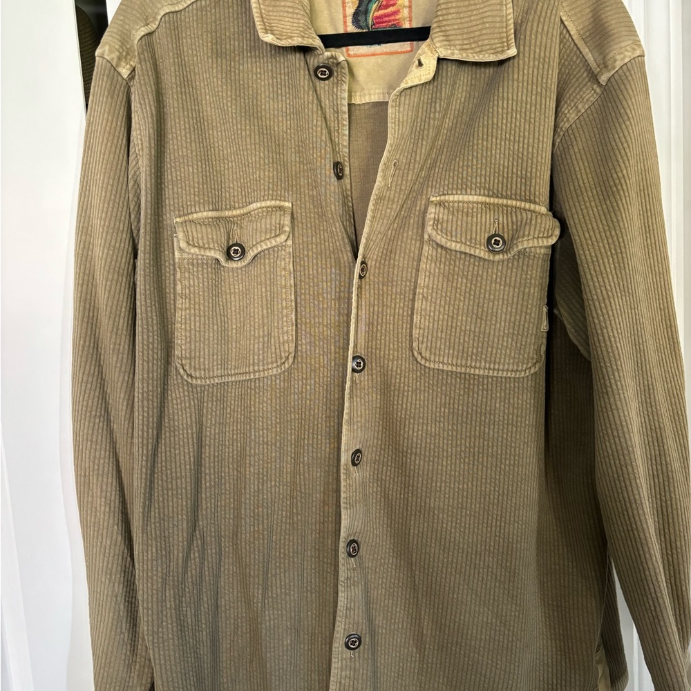 Tommy Bahama men’s corduroy shirt